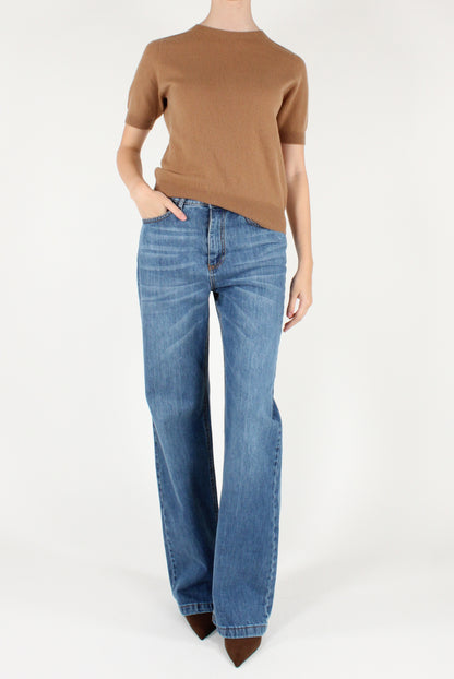 Maglia in Lana Maniche Corte