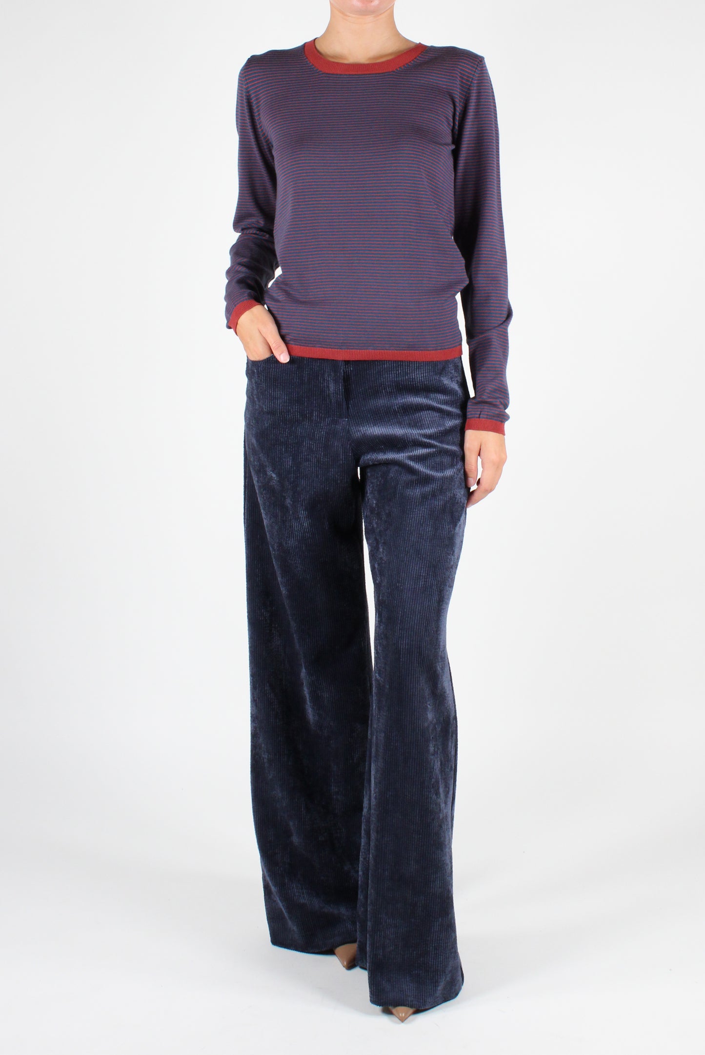 Corduroy Palazzo Pants