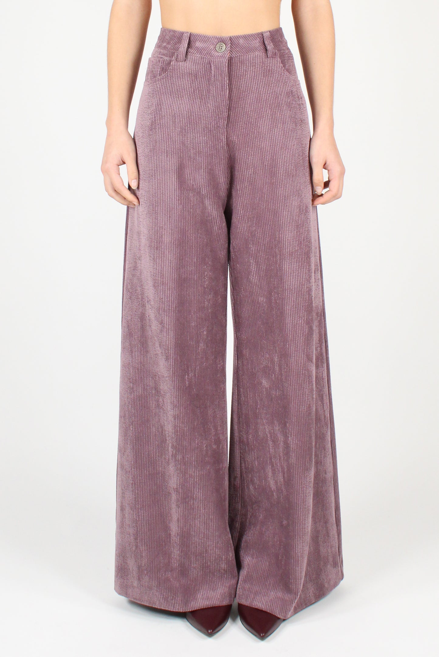 Corduroy Palazzo Pants