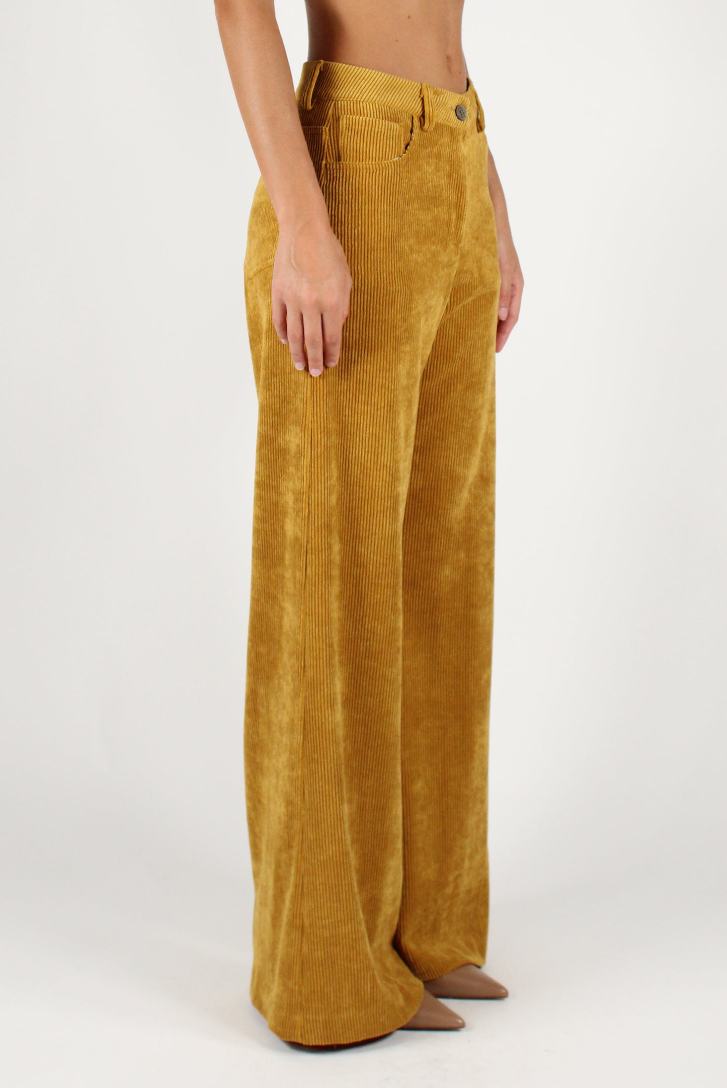 Corduroy Palazzo Pants