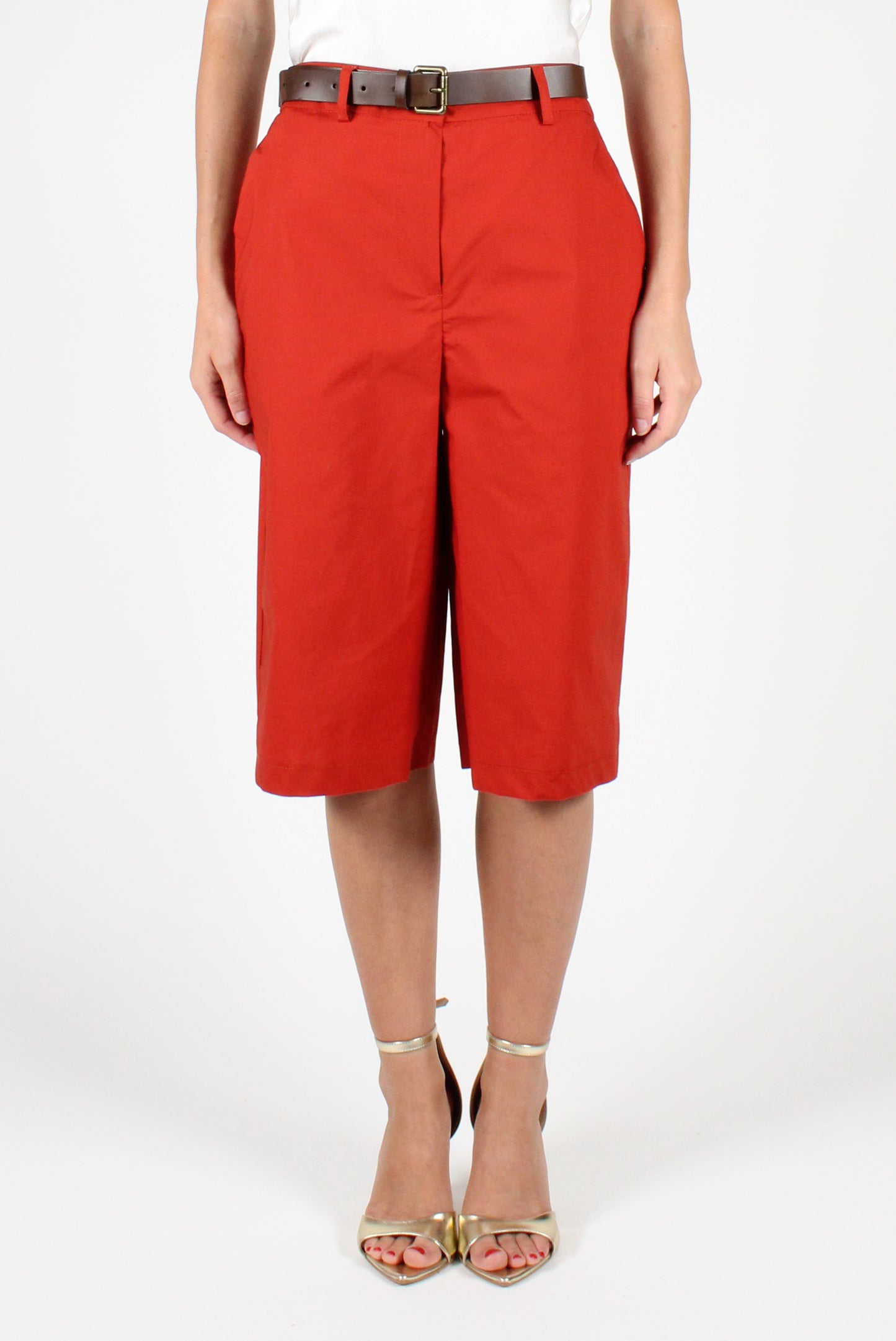 Bermuda shorts in Cotton