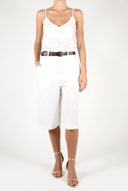 Bermuda shorts in Cotton