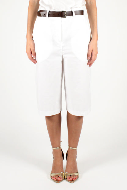 Bermuda shorts in Cotton