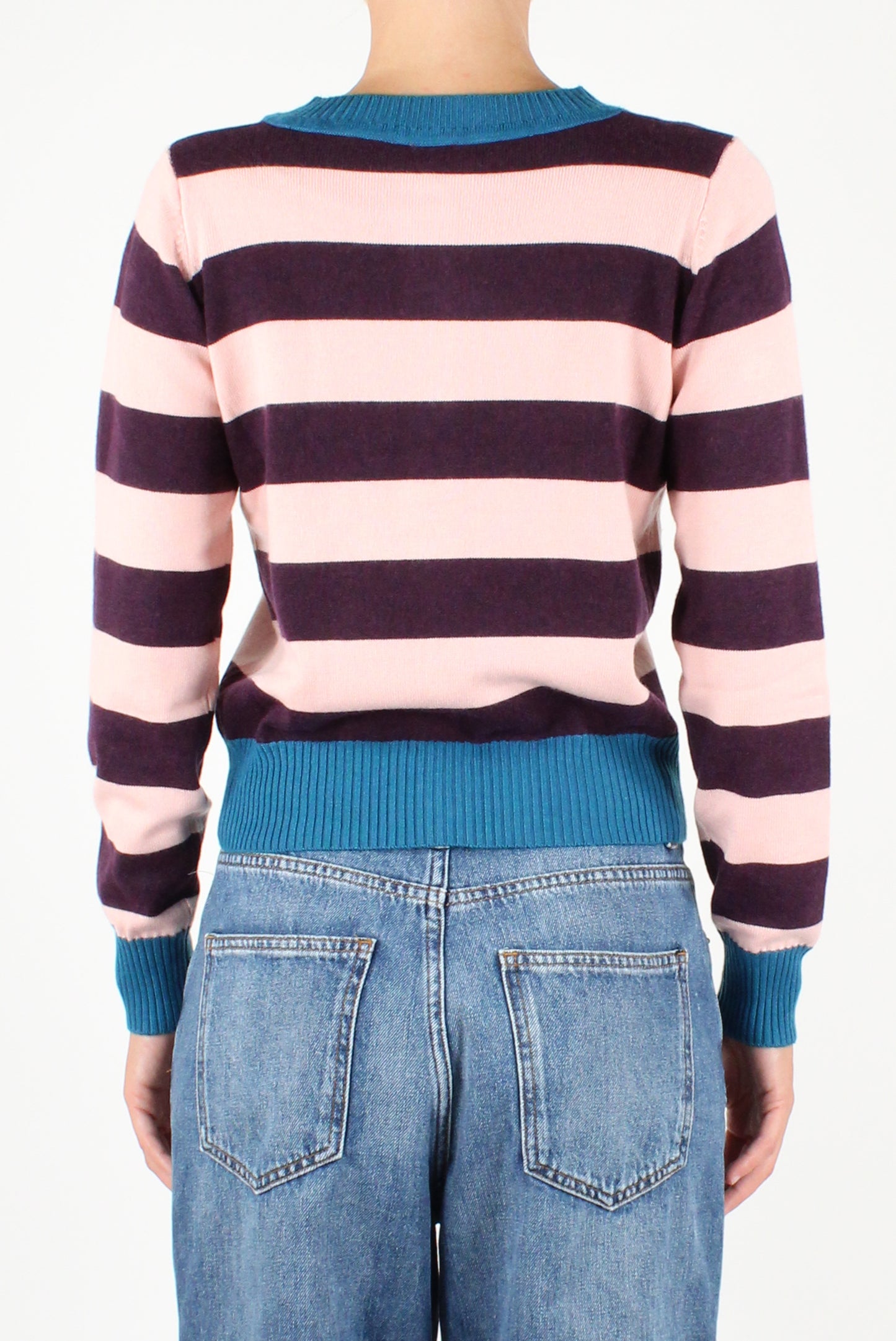 Colorful Striped Cardigan