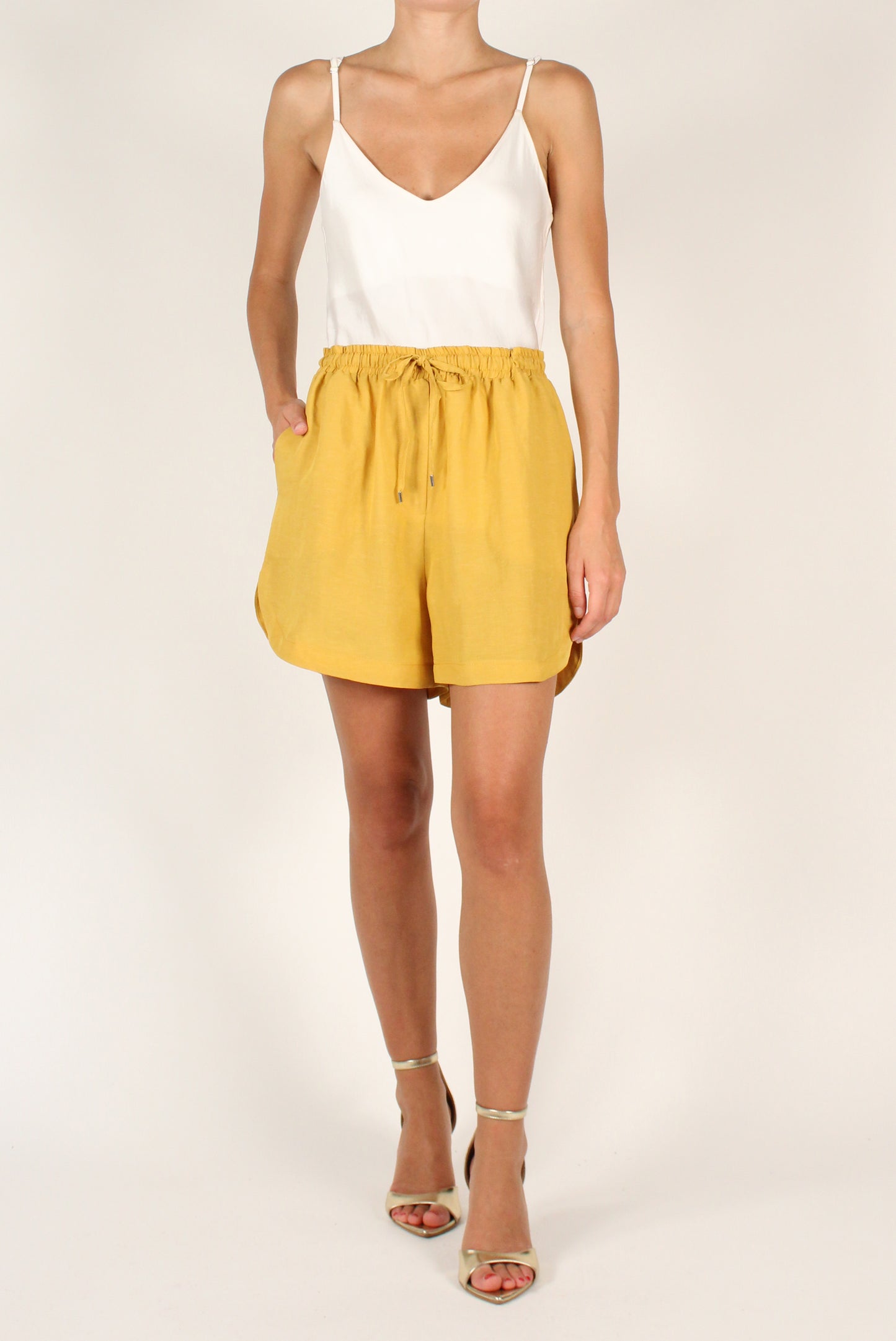 Shorts in Misto Lino