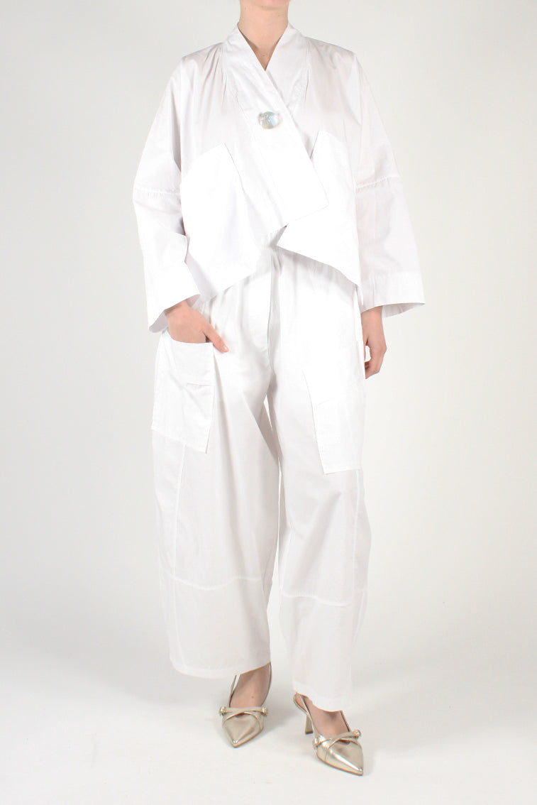 Poplin Kimono Jacket