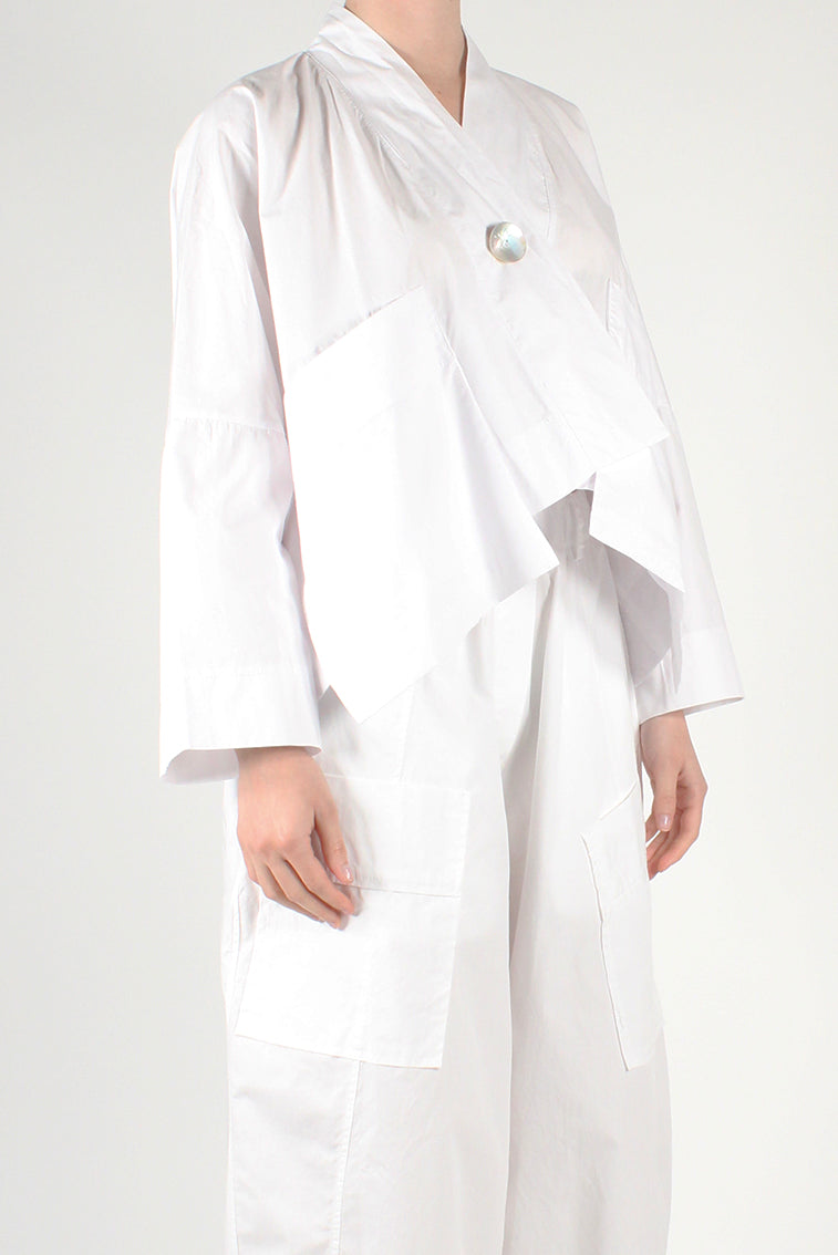 Poplin Kimono Jacket