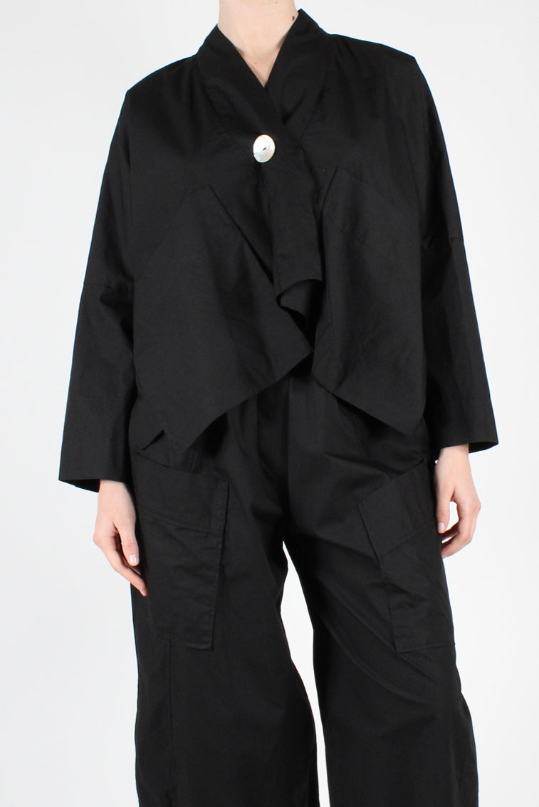 Poplin Kimono Jacket