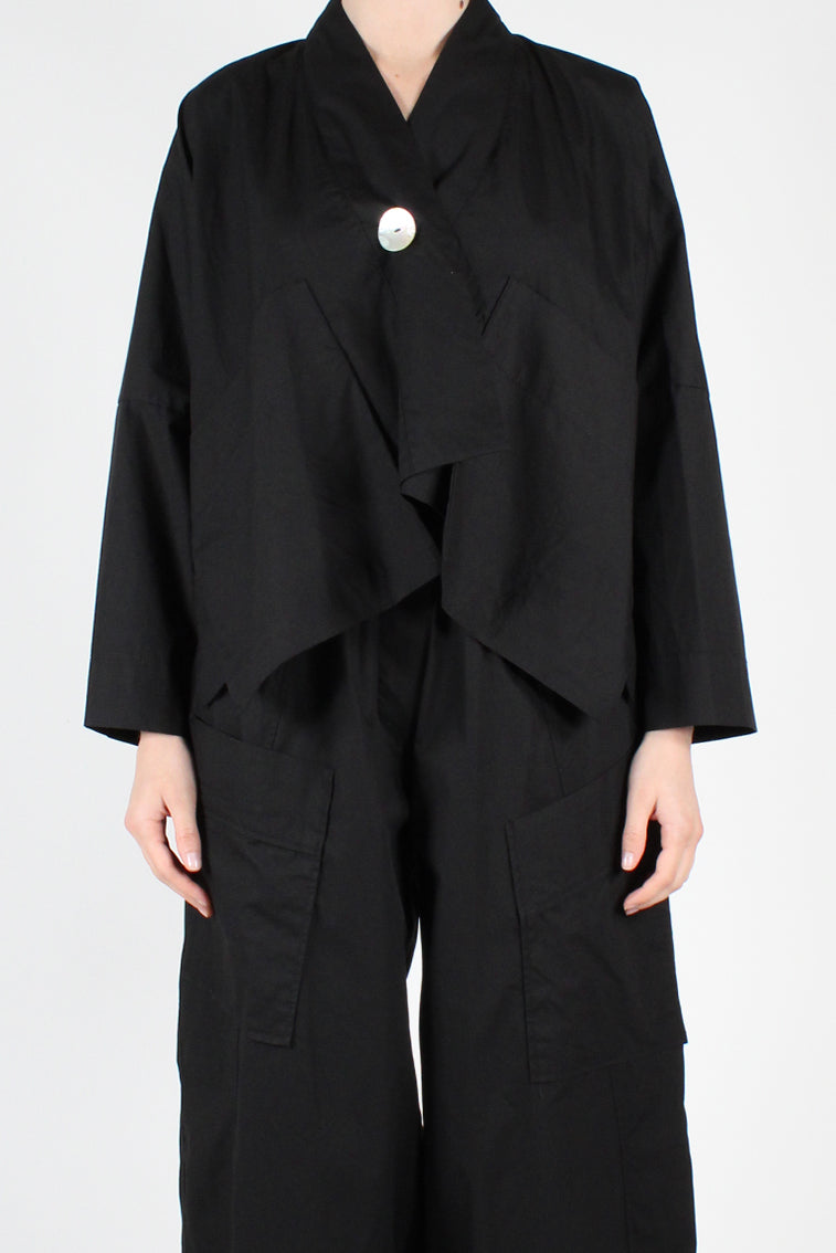 Poplin Kimono Jacket