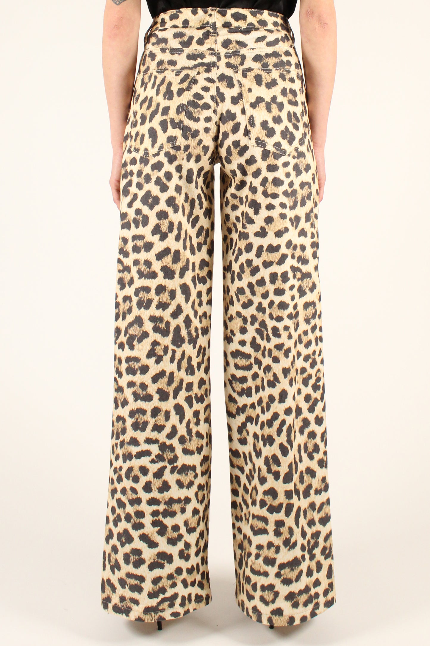 5 Pocket Animal Print Trousers