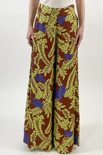 Patterned Palazzo trousers