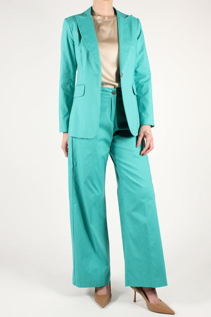 Palazzo trousers in cotton