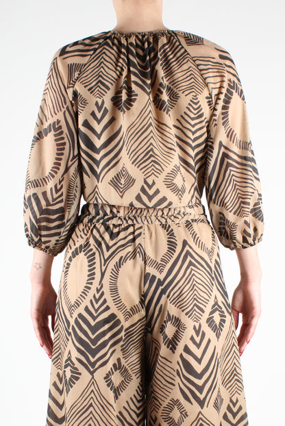 Tribal Print Cotton Top